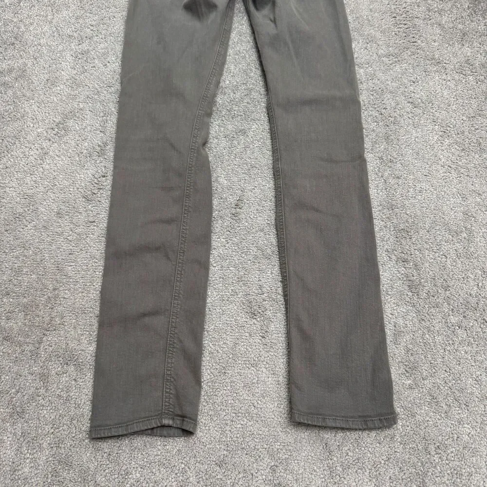 Rag & Bone The Dre Slim Boyfriend Denim Jeans Womens 24 Aged Sage Gray Stretch